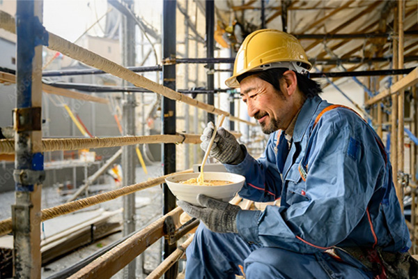 昼食休憩の画像