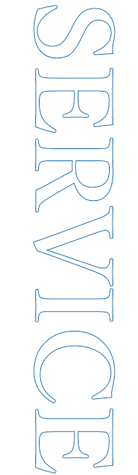 SERVICEの文字画像